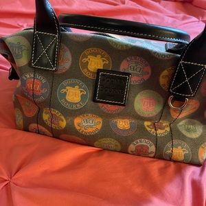 DOONEY & BOURKE Small Medallion Satchel Black Multicolor